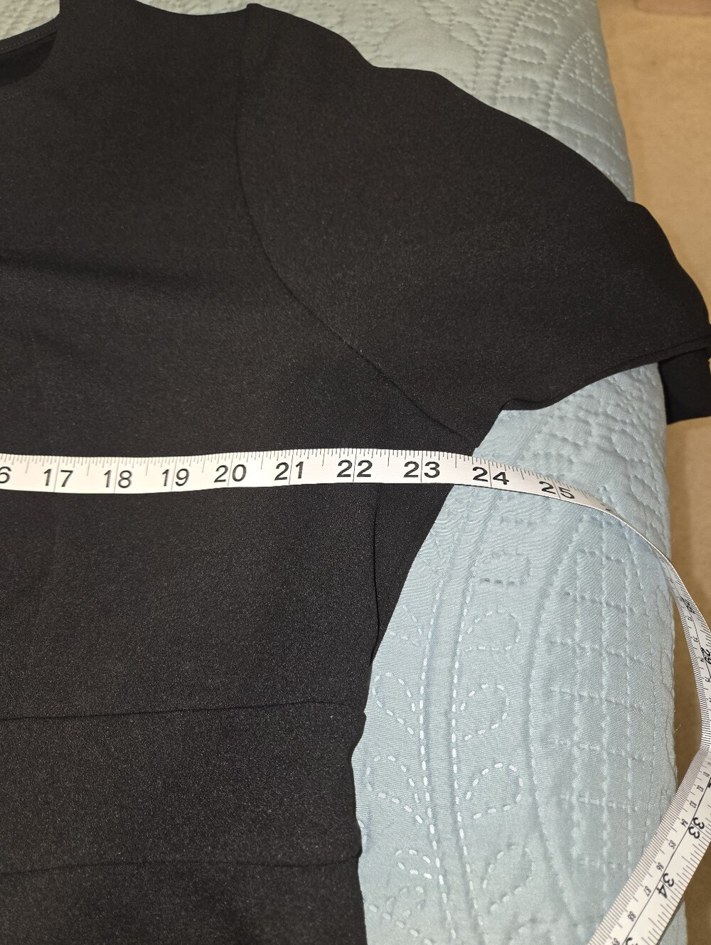 Runwind Women's 2X Black Peplum Dress - Stylish Office Church - Picture 8 of 11